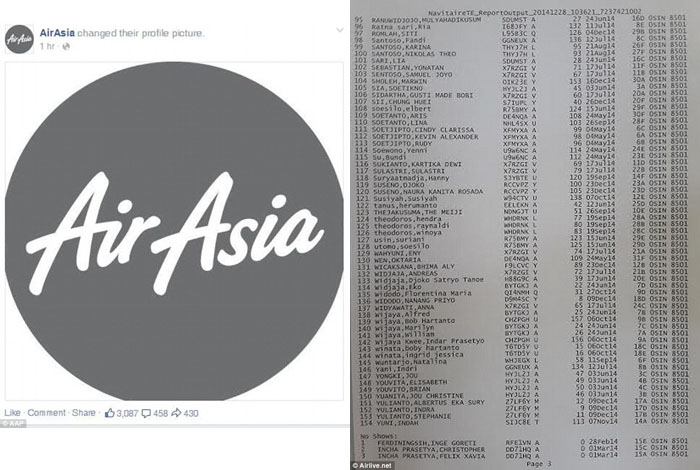 AirAsia Ganti Warna Logo jadi Abu-abu setelah QZ8501 Hilang Kontak